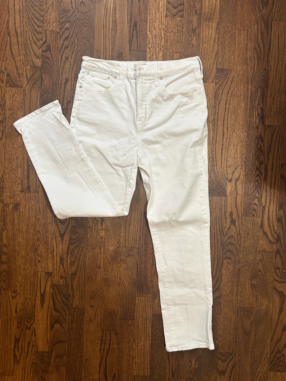 Madewell Perfect Vintage Jean Tile White